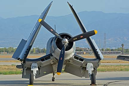 Vought F4U-1A Corsair NX83782, April 29, 2016